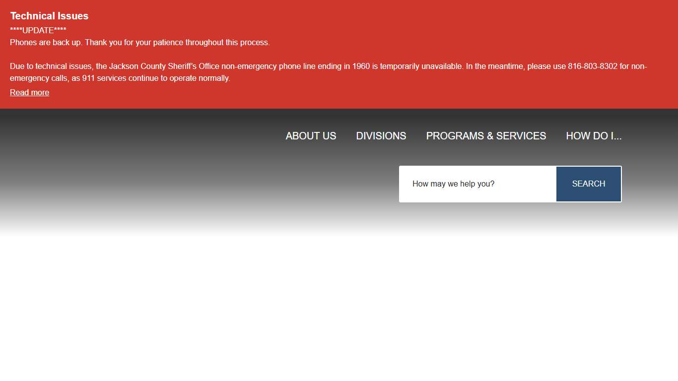 Home - Jackson County Sheriff, MO