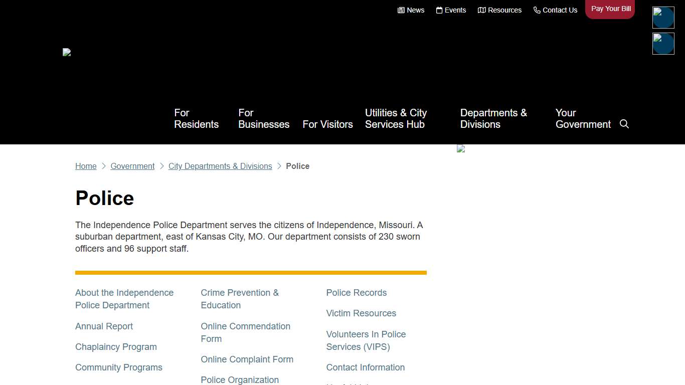 Police City of Independence, MO