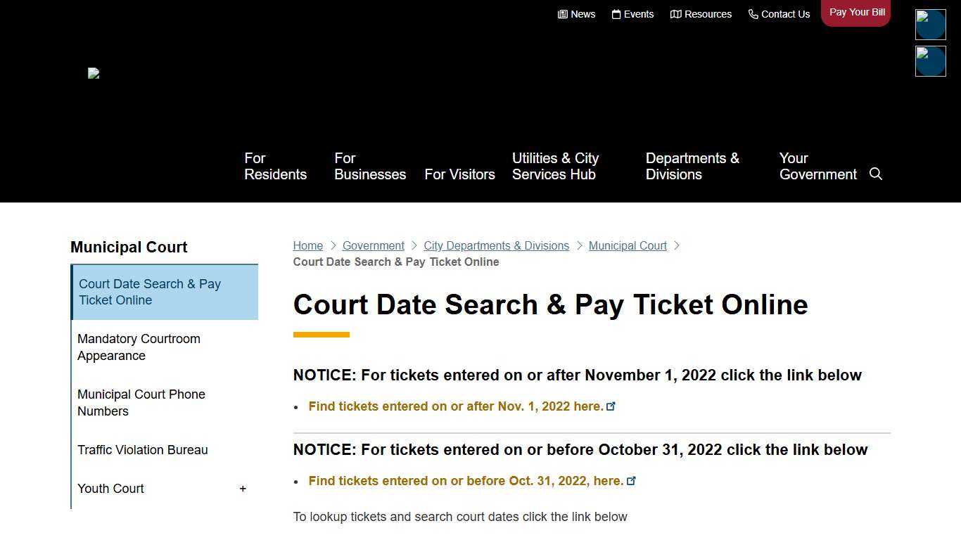 Court Date Search & Pay Ticket Online City of Independence, MO